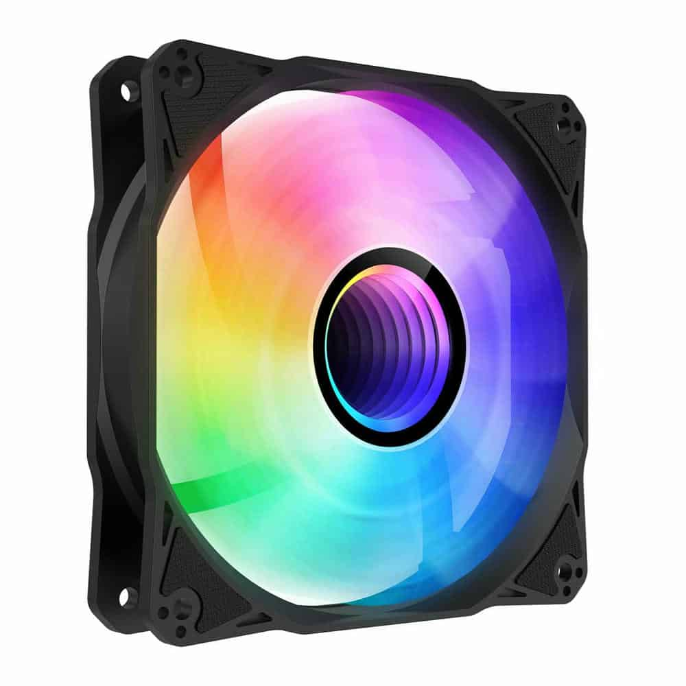 CiT Pro YH120 120mm ARGB Black Inner-Ring Infinity Fan